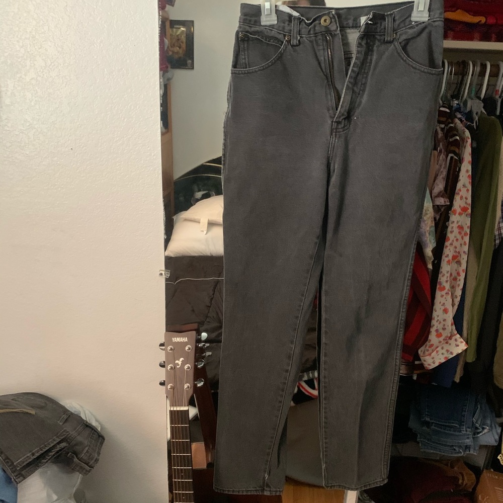 Vintage Grey Mom Jeans
